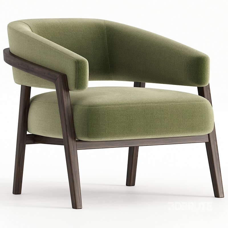 Armchair Four Hands Dexter Image 1