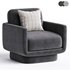 Armchair Gallotti&Radice Lilas - Thumbnail 3