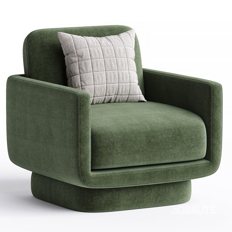 Armchair Gallotti&Radice Lilas Image 2