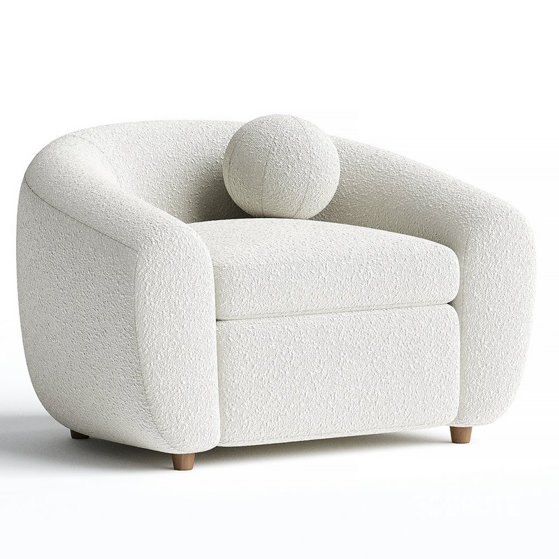 Dolce Boucle Armchair Image 1