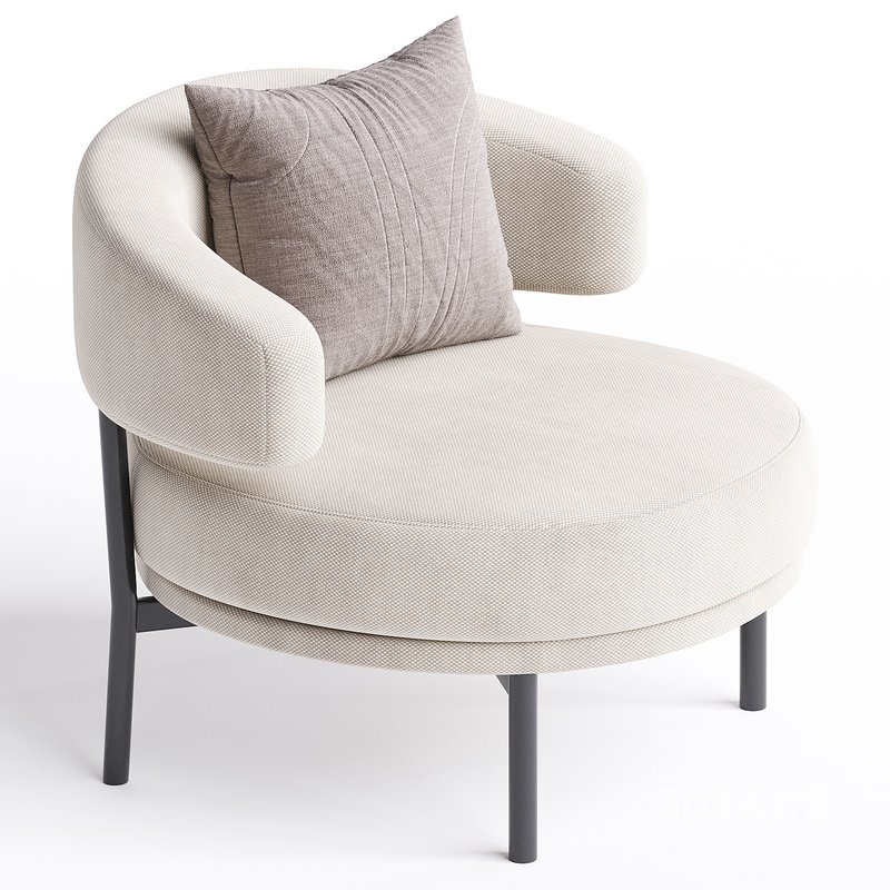 Bonaldo Neuilly Lounge armchair Image 2