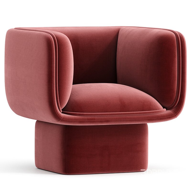 Block Armchair, Studio Mut Image 1