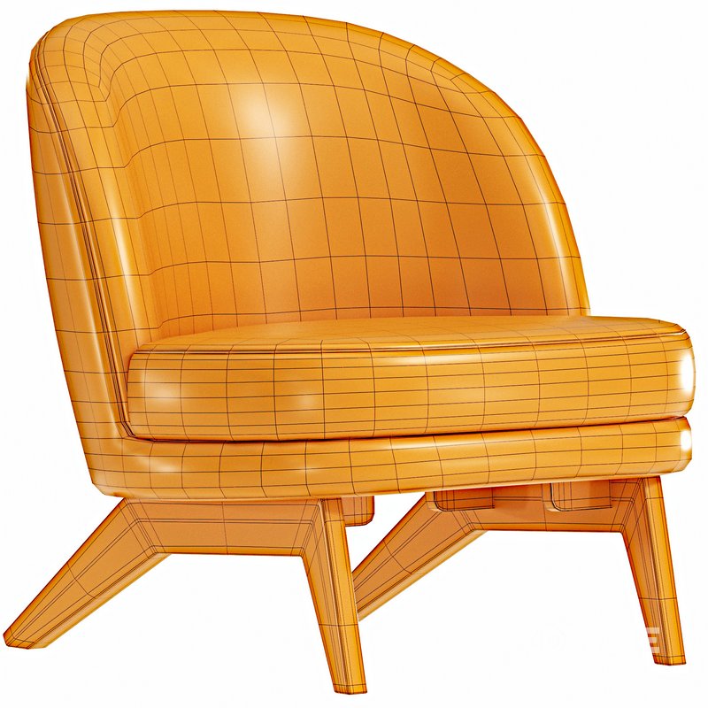 Armchair Pile Velhat Olive Image 4