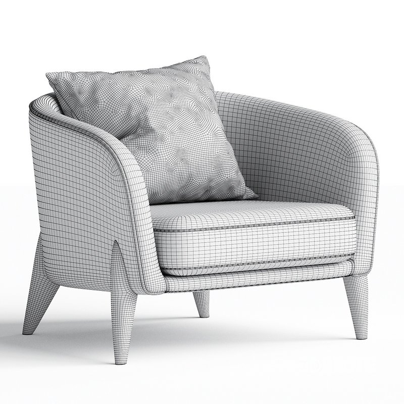 Armchair West Elm Delray Image 3