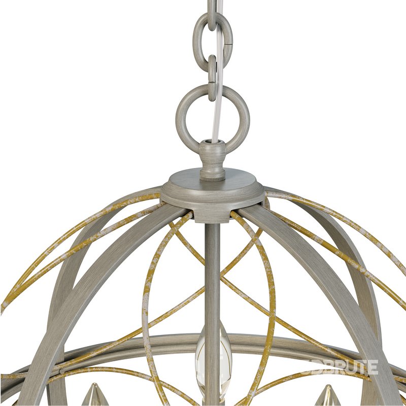 Brandywine Silver Ridge Three Light Pendant Image 3