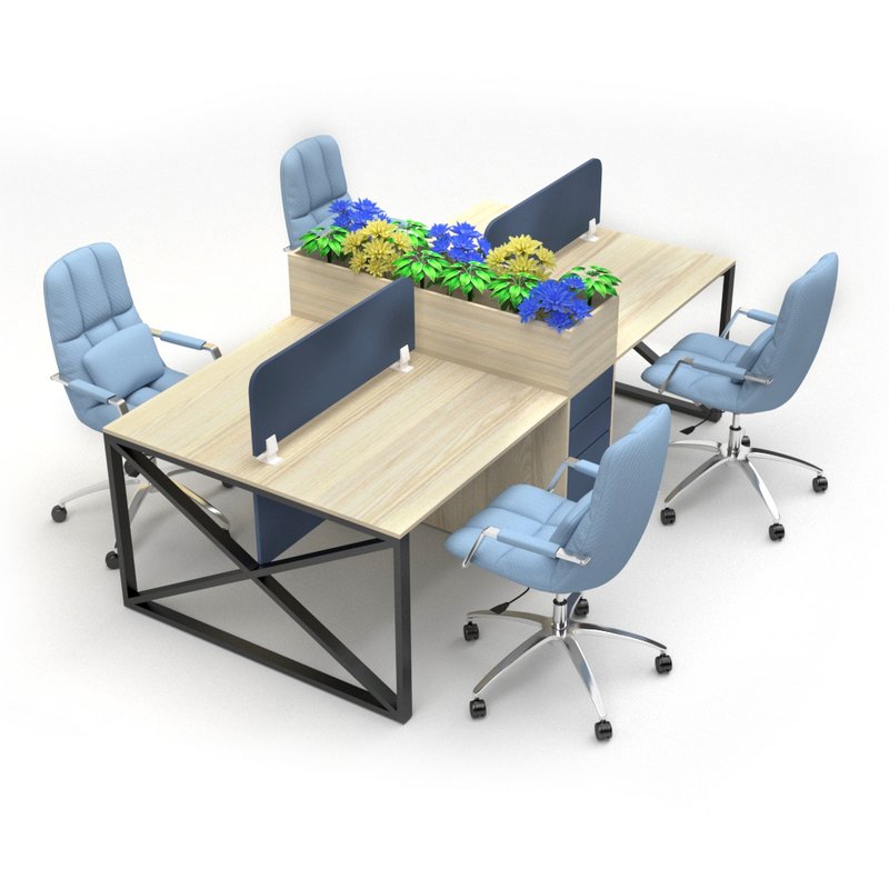 Workstation for 4 people Image 3