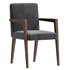 Baxton Studio Andrea Upholstered ArmChair - Thumbnail 3