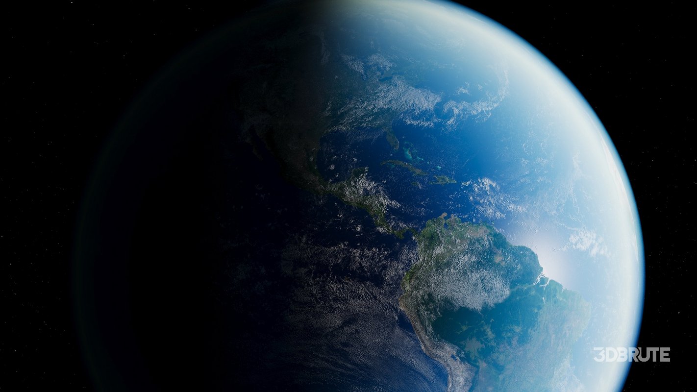 Earth 3d model Image 2