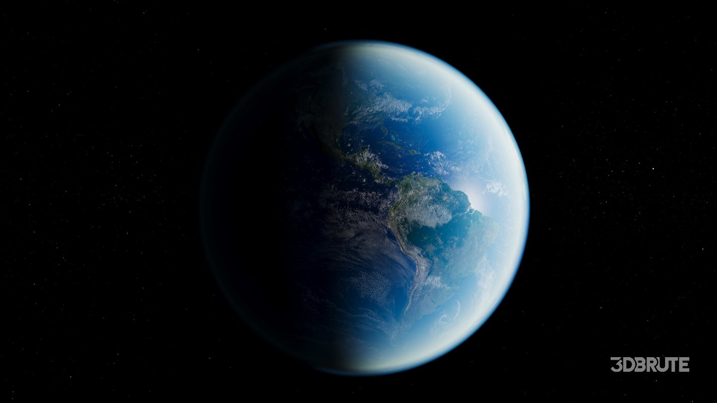 Earth 3d model Image 1