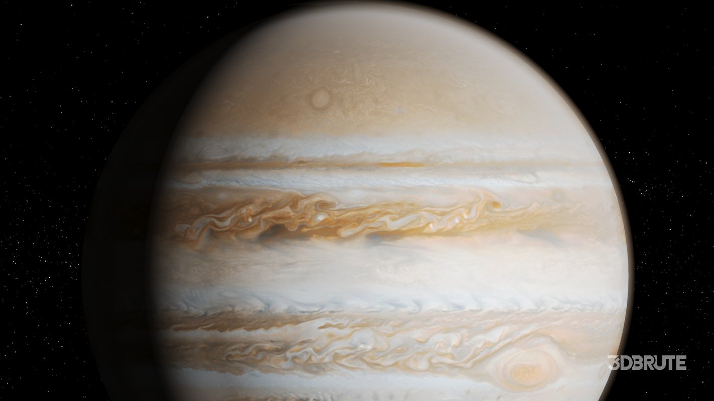 Jupiter 3d model Image 2