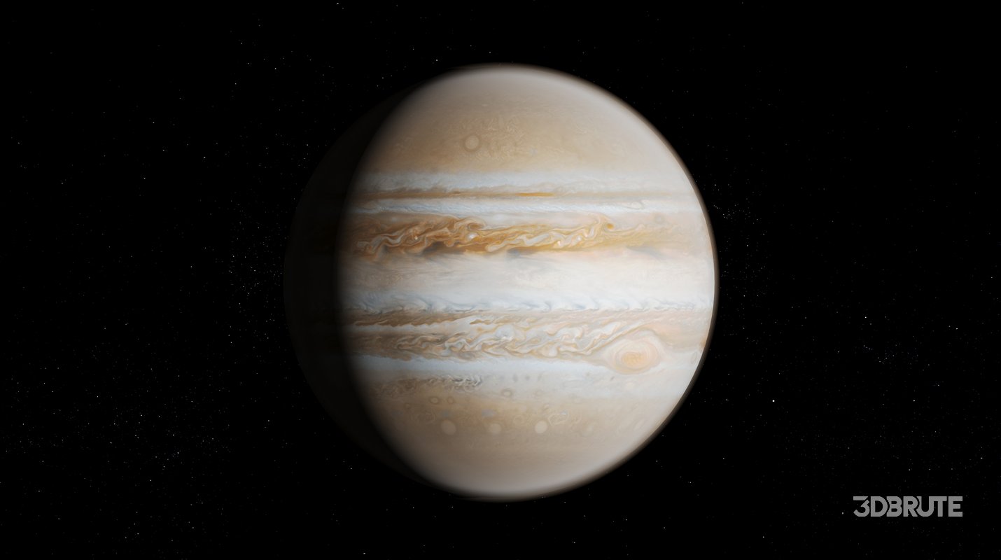 Jupiter 3d model Image 1
