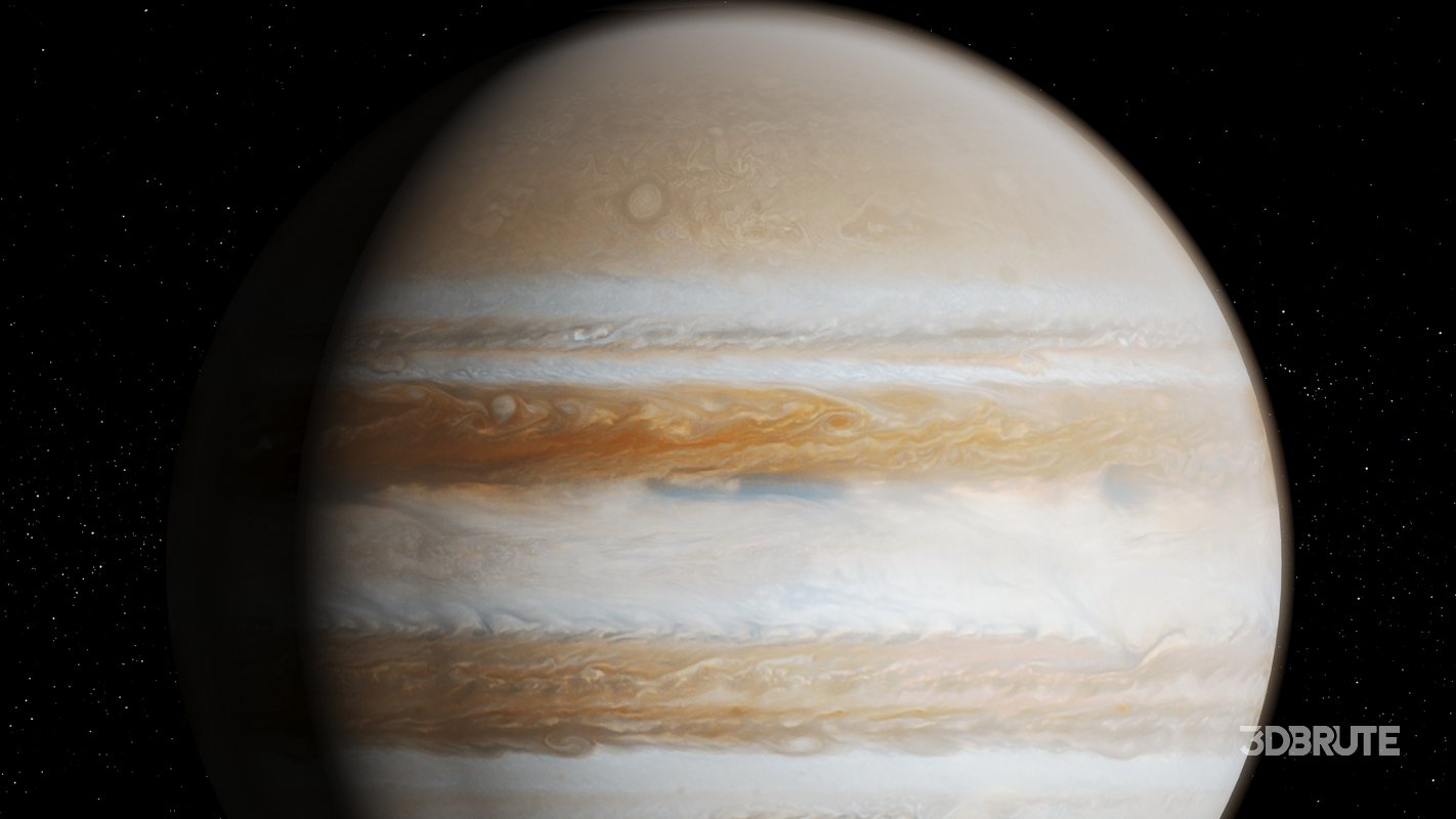 Jupiter 3d model Image 4
