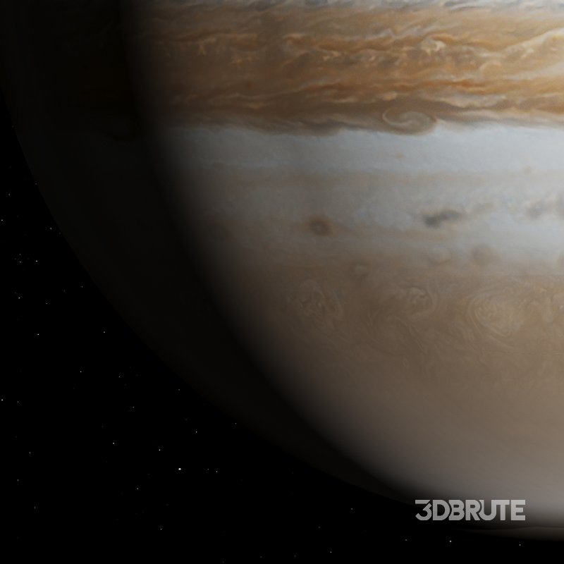 Jupiter 3d model Image 6