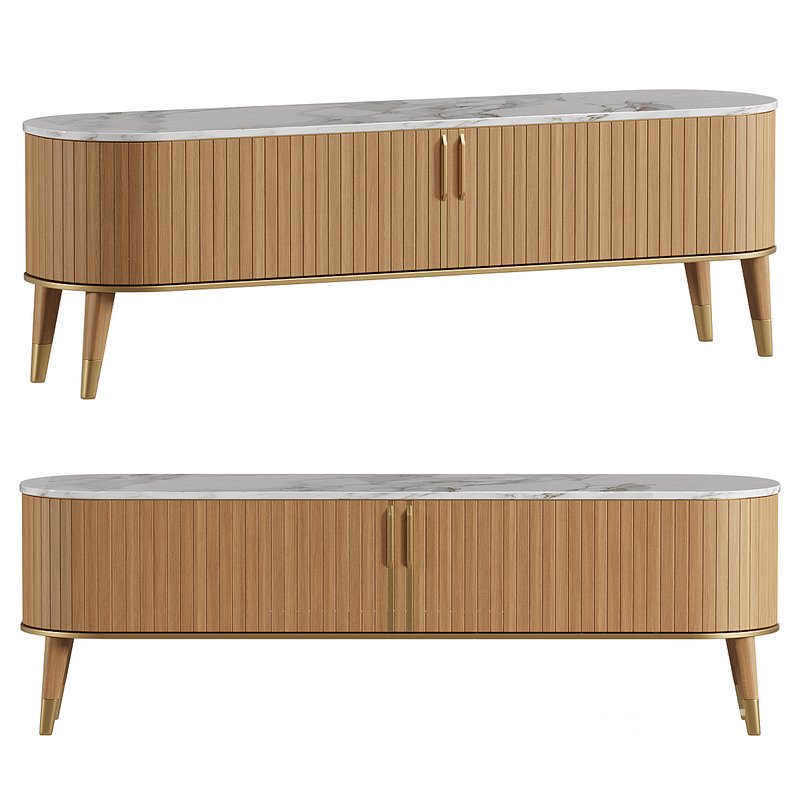 EDEN-ROCK TV cabinet By Roche Bobois Image 1