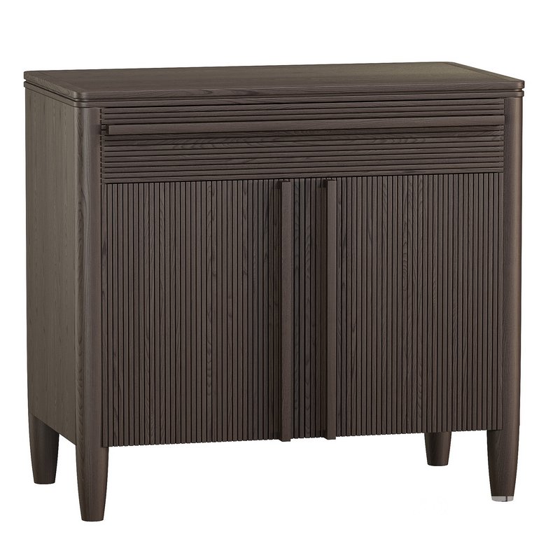 Chest of drawers Lines with 2 fronts and 1 drawer Image 1