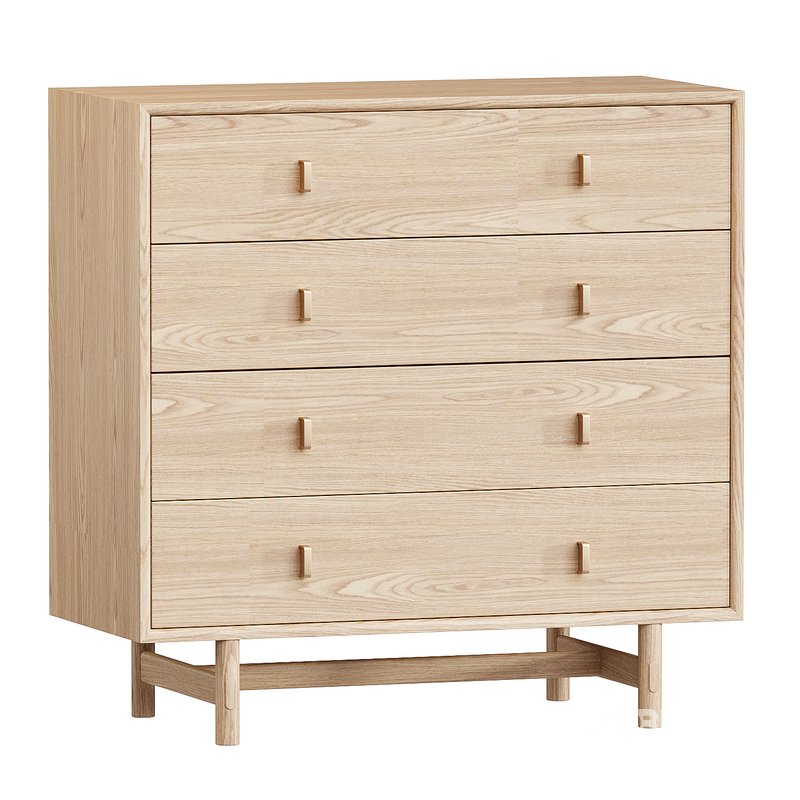 Chest of Drawers Light Brown Image 1