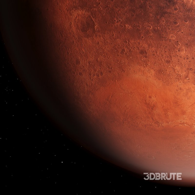 Mars 3d model Image 5
