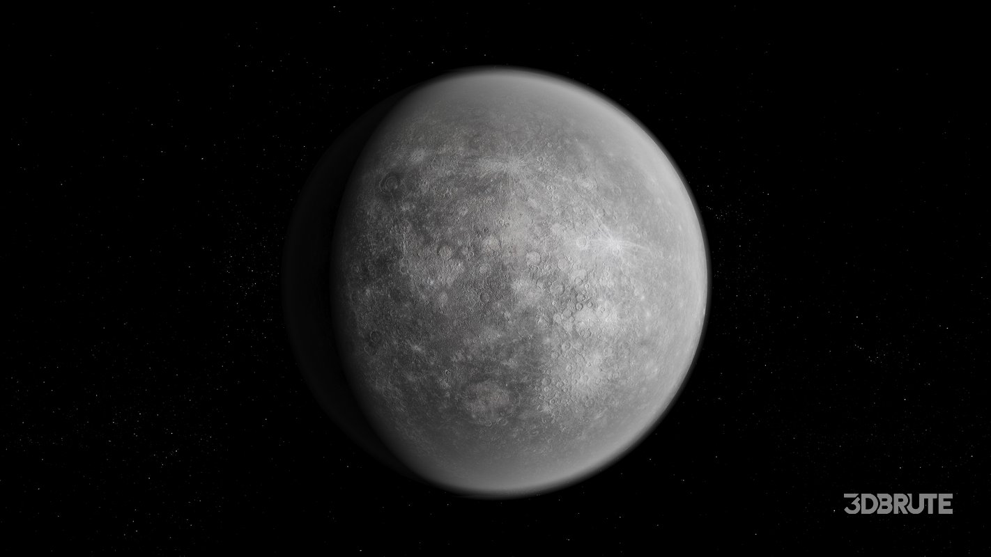 Mercury 3d model Image 1