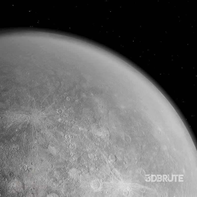 Mercury 3d model Image 5