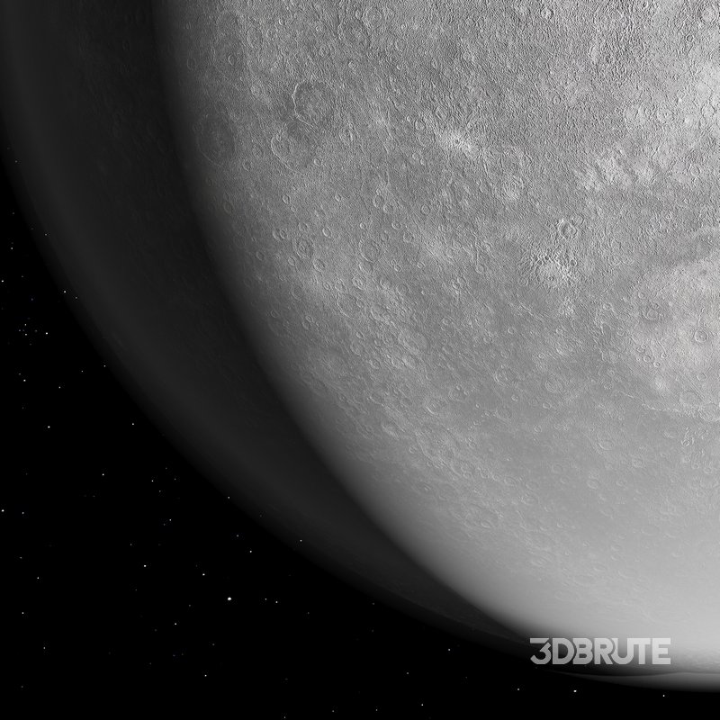 Mercury 3d model Image 6