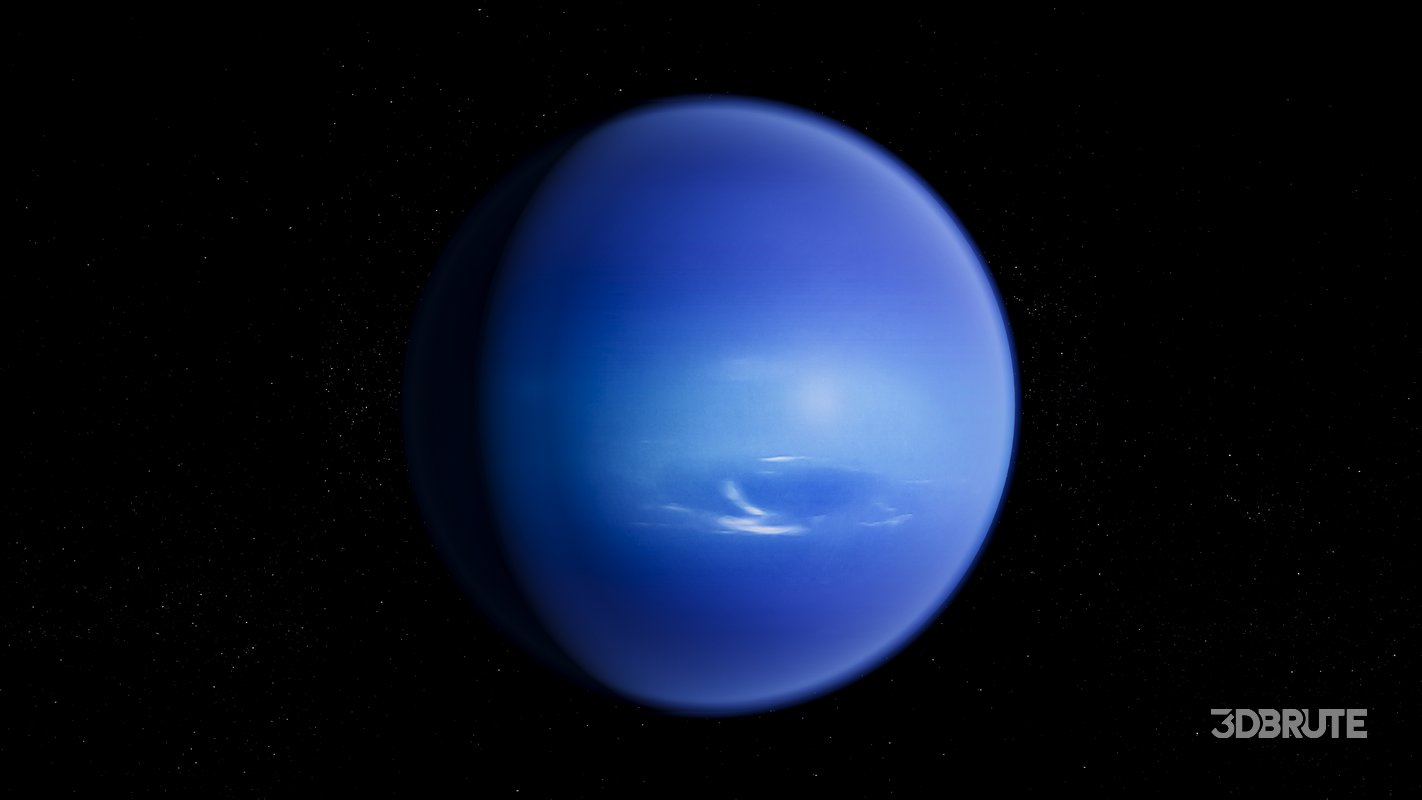 Neptune 3d model Image 1