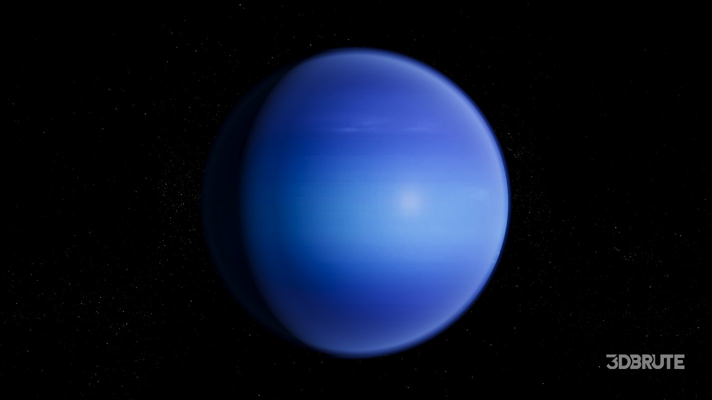 Neptune 3d model Image 3