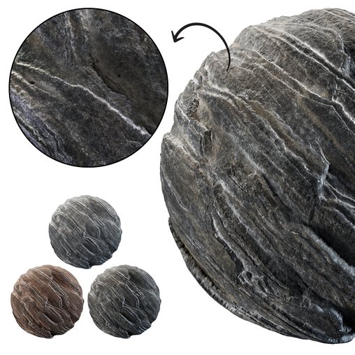 Rock Cliff 05-Seamless
