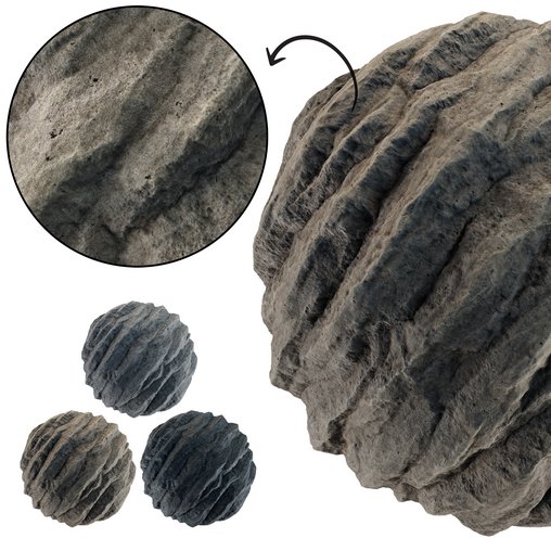 Rock Cliff 04-Seamless