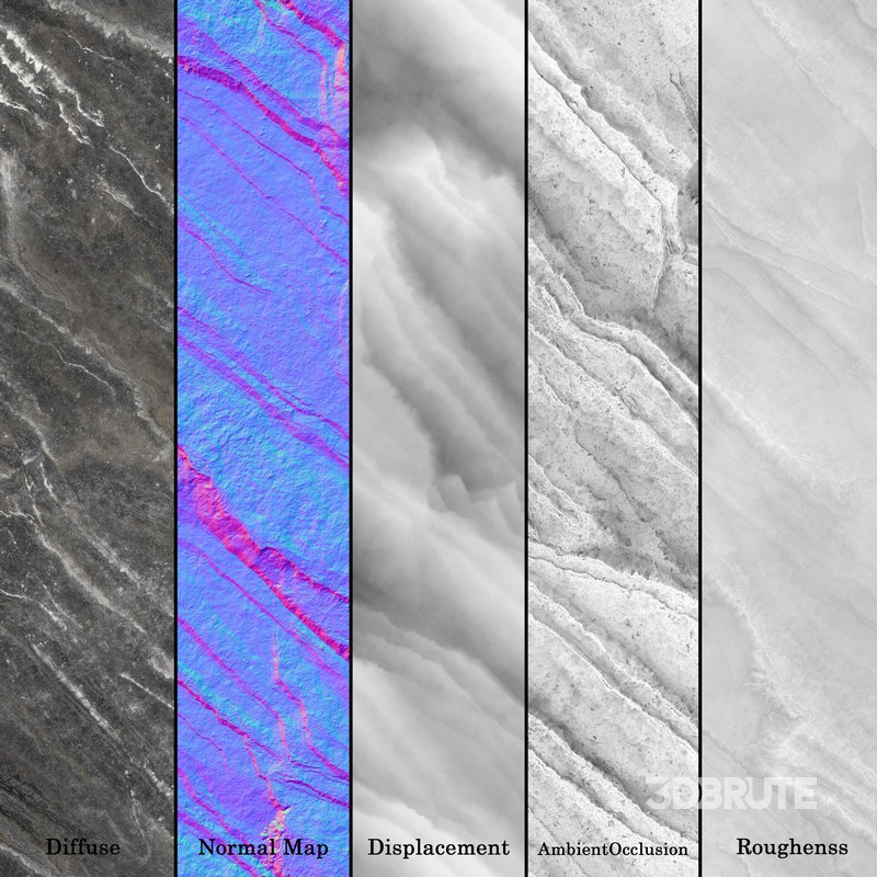 Rock Cliff 05-Seamless Image 5