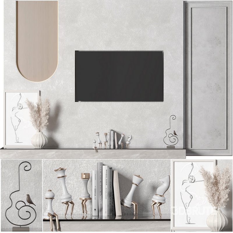 Tv Wall set 4 Image 1