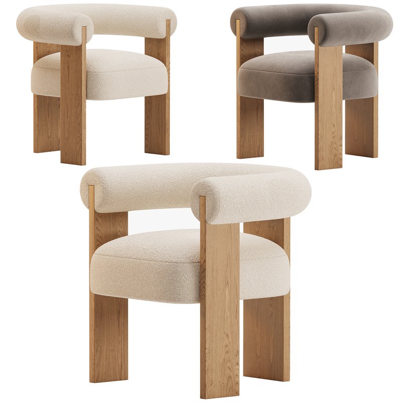 Armchair Boucle Image 1