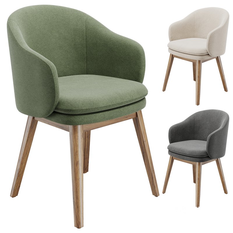 Wayne arm dining chair Image 1