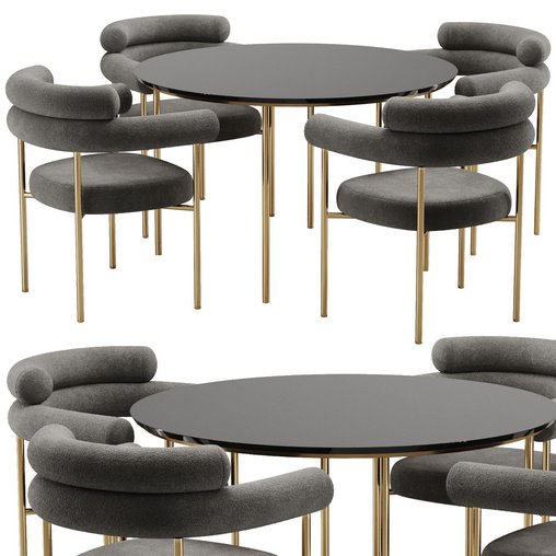 Dinning chair and table73