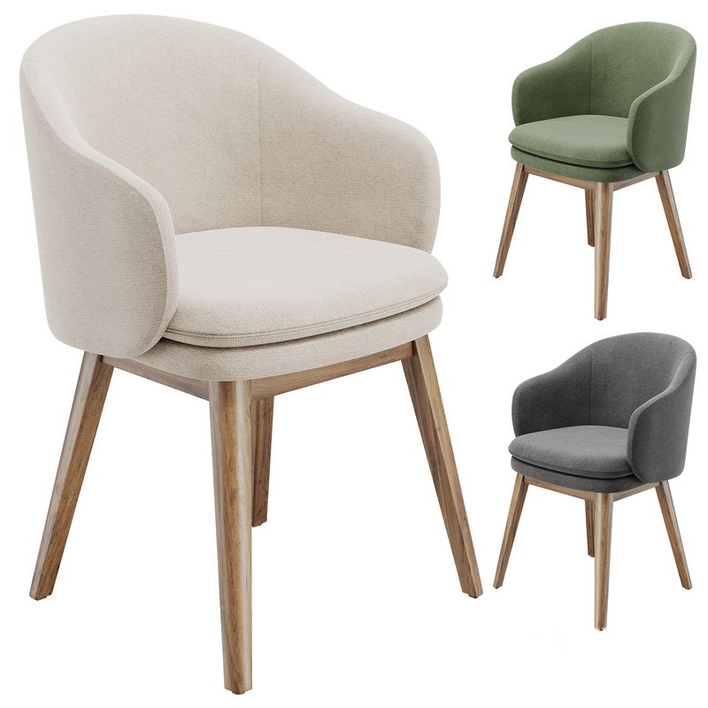 Wayne arm dining chair Image 2