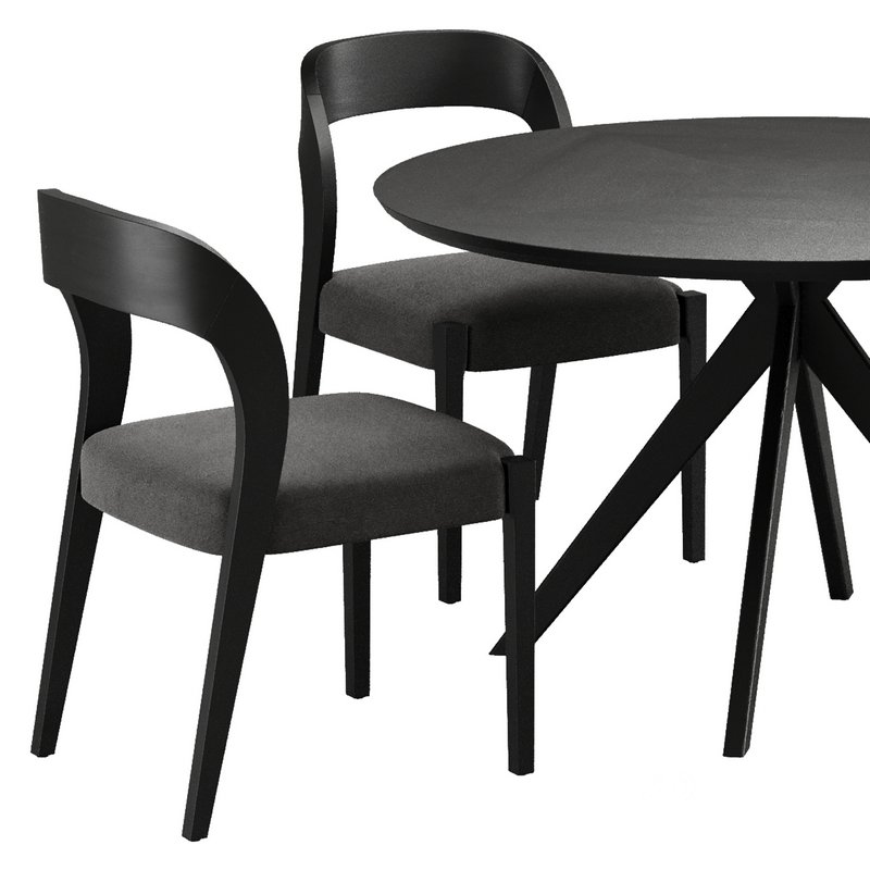 Dinning chair and table72 Image 2