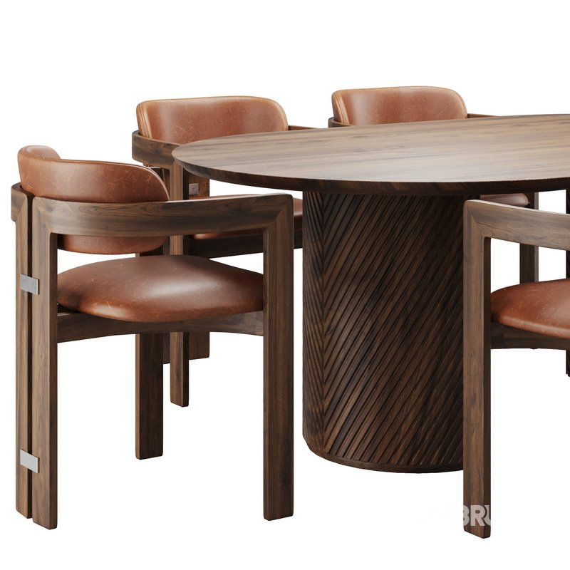 Dinning chair and table81 Image 4