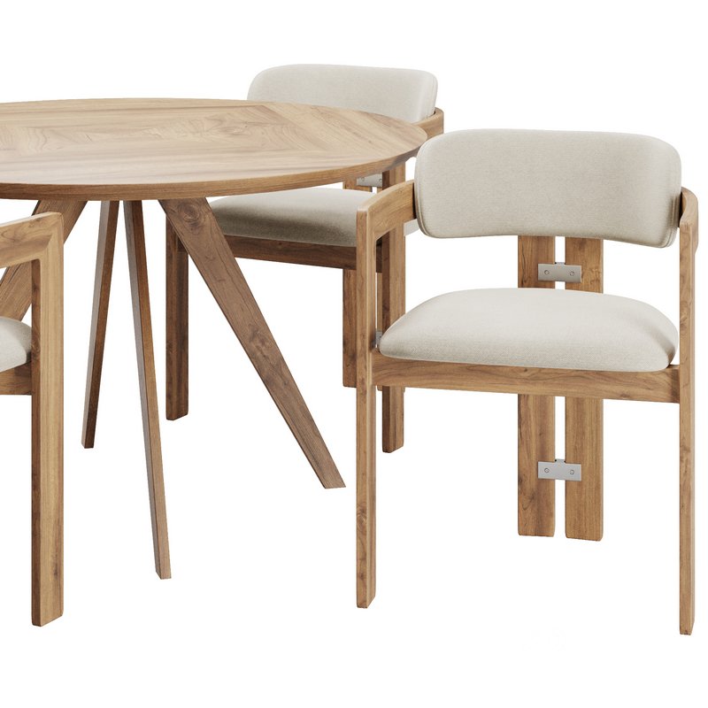 Dinning chair and table79 Image 2