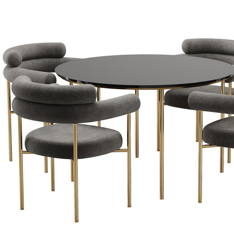 Dinning chair and table73 Image 3