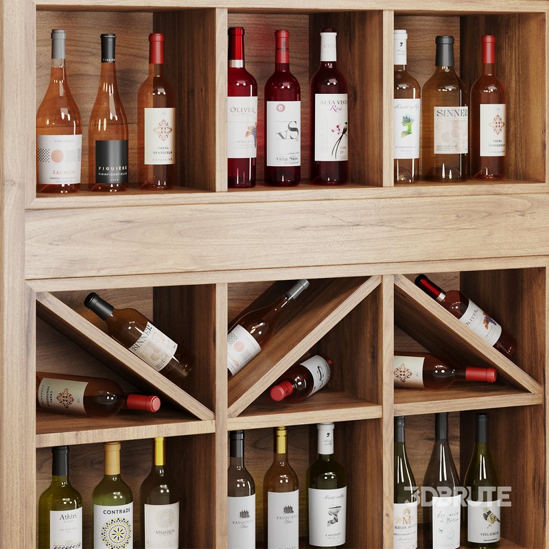 Bar Cabinet Set1 Image 3