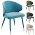 Sumiko Velvet Upholstered Dining Chair - Thumbnail 3