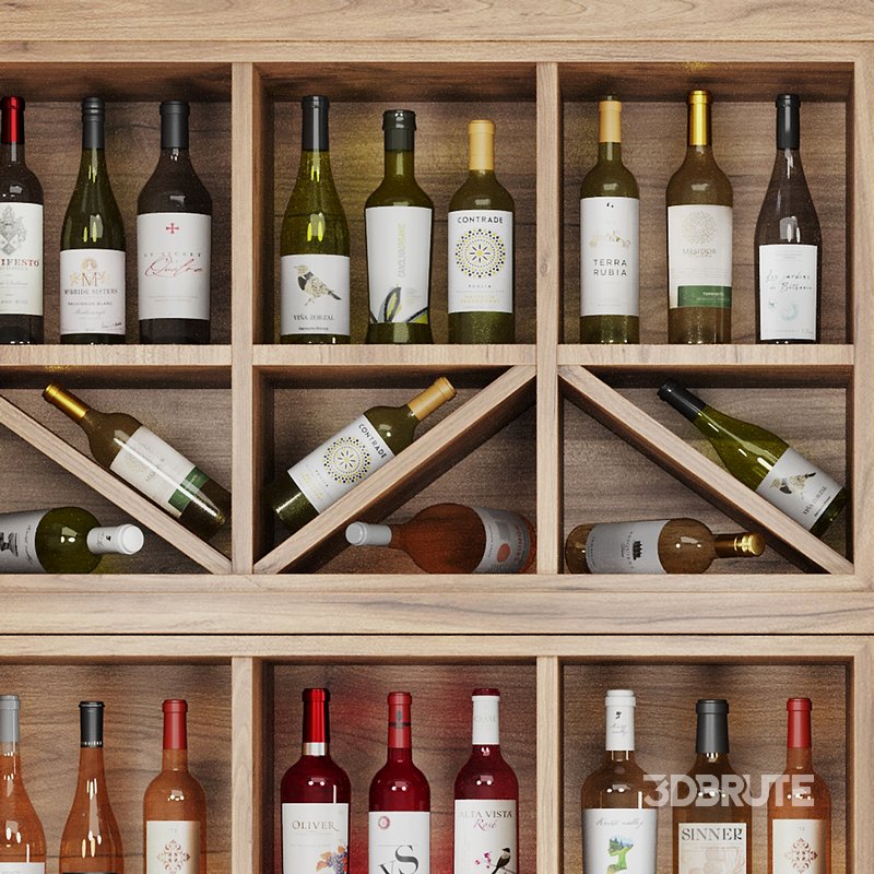 Bar Cabinet Set1 Image 4