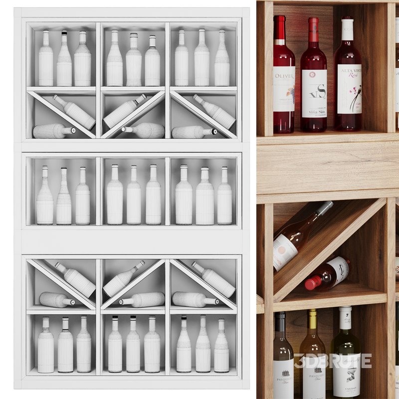 Bar Cabinet Set1 Image 2