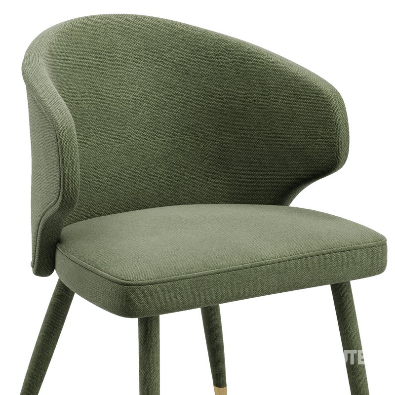 Sumiko Velvet Upholstered Dining Chair Image 5