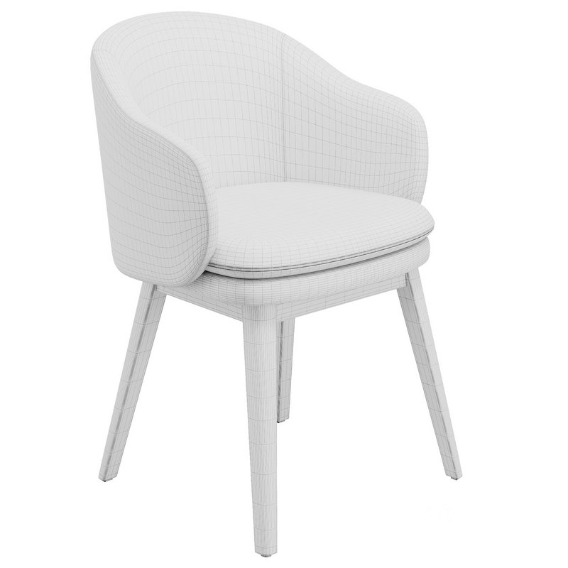 Wayne arm dining chair Image 6