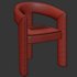 Dalpat Velvet Iron Arm Chair - Thumbnail 6