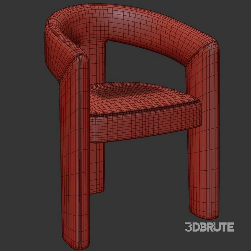 Dalpat Velvet Iron Arm Chair Image 6