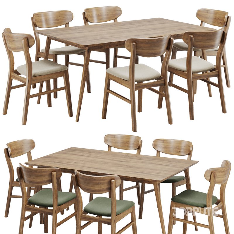 Dinning chair and table87 Image 6