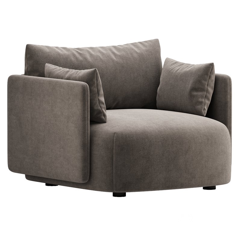 Offset Lounge Chair Image 3