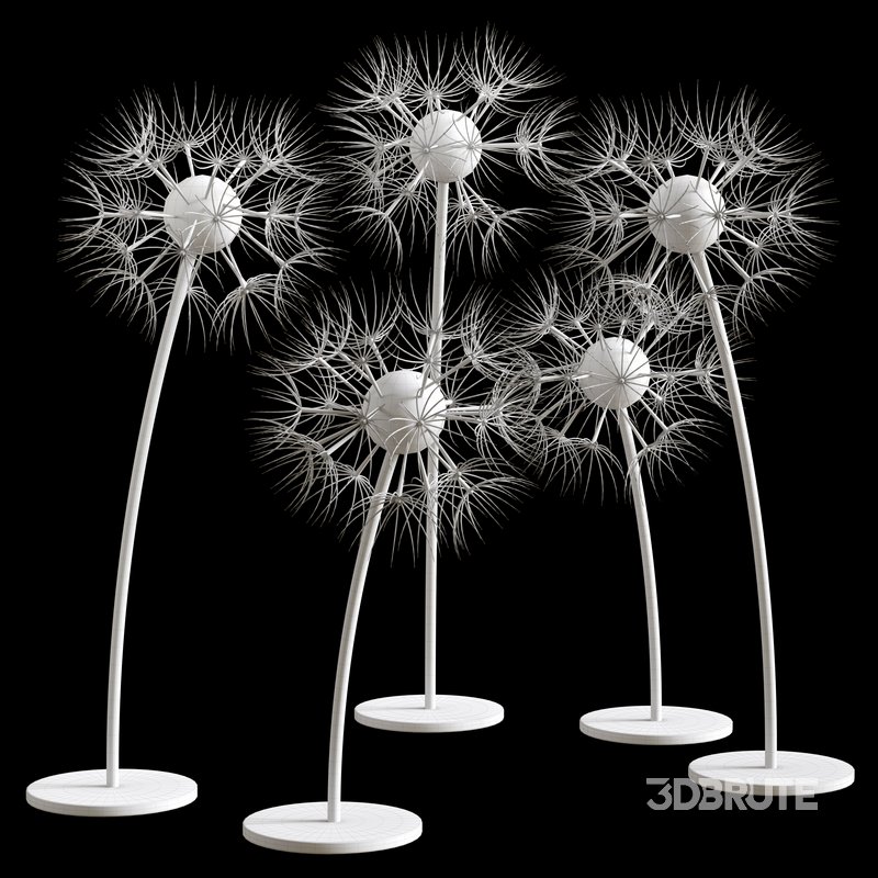 Dandelion floor lamp Image 4