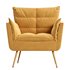 Contemporary Velvet Armchair - Thumbnail 2